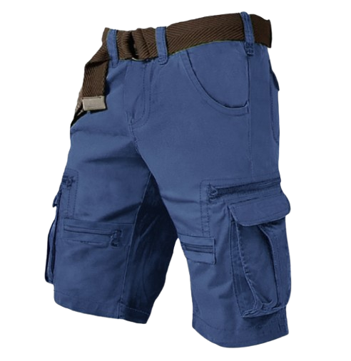 Men's Cargo Shorts Shorts Casual Shorts(Belt Included)